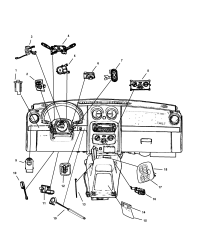 56042312AB-HEADLAMP