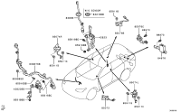 8651A147-SENSOR,RRSUSPHEIGHT