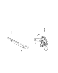53326102-MOTOR LIFTGATE WIPER