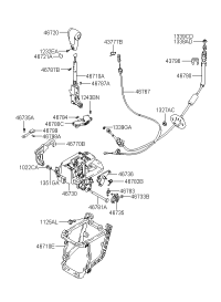 467672E000-CABLE ASSY-SHIFT LO