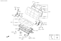893434H000KD-KNOB ASSY-RECLINER,LH
