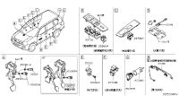 25380JG00A-SWITCH ASSY-TRUNK OPENER