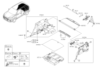 85910S6000TRY-TRIM ASSY-COVERING SHELF