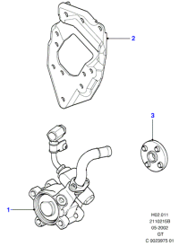 1S7C3K770AA-*SC*PUMP ASSY - POWER 3.2LTR