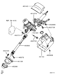 4405A150-COLUMN ASSY,STEERING