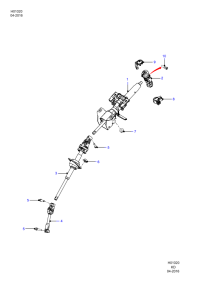 EB3C3C662BC-PROPELLER SHAFT ASSY-RR