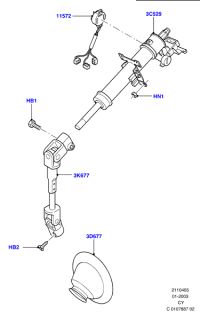 3N213K677BB-Coupling assy