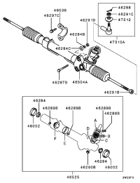 MR162710-END ASSY,TIE ROD