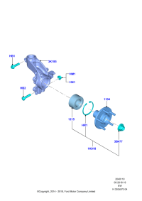8V411215BB-WHEEL BEARING KIT L322/L405