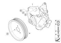 32416762158-STEERING PUMP HYDL-3(E90)