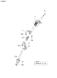 0K54C32100A-UPPER TILT ASSY