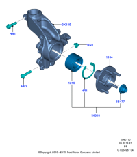 8V4Z1215C-WHEEL BEARING KIT L322/L405
