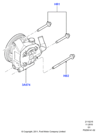 CT4Z3A696B-*SC*PUMP ASSY - POWER 3.2LTR