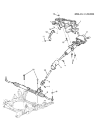 25767302-Shaft assy-strg ctr lwr
