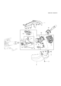 13396104-Coil (with accessory joint) (14 parts)