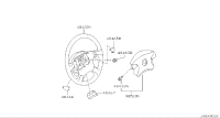 48465AU000-LID-STEERING WHEEL,RH