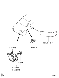 8321A469-LAMP ASSY,FOG,FR