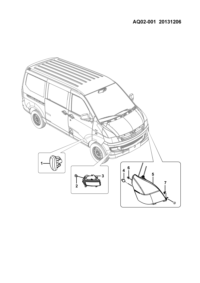 23897363-LAMP ASSY-RH