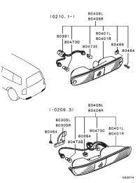 MR361004-GROMMET,HEADLAMP
