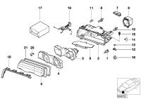 63128361284-BRACKET ON THE RIGHT HEADLIGHT OF NIZHNY