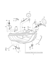 8V0941003A-BEETLE 07-10 H/L