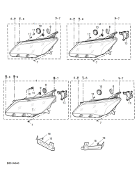 10244507-Head lamp assy