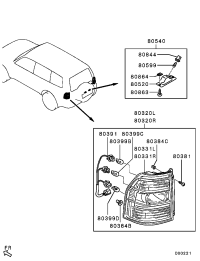 MU000613-GROMMET,TAIL LAMP