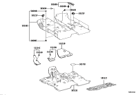 552140R060-PAD, DASH PANEL INSULATOR, NO.2