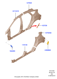 BM51A27850AE-(F)LAMP SIDE MARKER