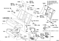 7107502X40C1-Cover, rear seat cushion (for bench type)