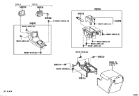 588050C080-PANEL SUB-ASSY, CONSOLE, UPPER REAR