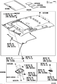 633060C031B3-TRIM SUB-ASSY, SUNSHADE