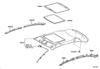 633060D070A0-TRIM SUB-ASSY, SUNSHADE