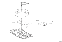 64778F4040-PROTECTOR, SPARE WHEEL