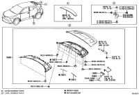 76085F4040A0-SPOILER SUB-ASSY, REAR