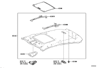 63306F4010C1-TRIM SUB-ASSY, SUNSHADE