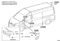 6011726010-COVER SUB-ASSY, FRONT PILLAR, UPR RH