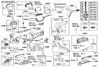 5540506250-PANEL SUB-ASSY, INSTRUMENT CLUSTER FINISH, CENTER