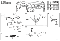 55440F4060-BOX ASSY, INSTRUMENT PANEL