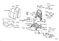 710710D520E0-Cover, front seat cushion, rh (for separate type)