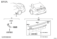 7608507901-SPOILER SUB-ASSY, REAR