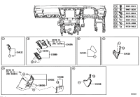 5541058080C0-PANEL ASSY, INSTRUMENT CLUSTER FINISH