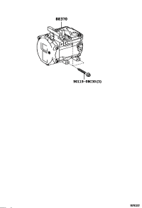 8837030021-COMPRESSOR ASSY