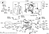 7144060B10A4-BACK ASSY, FRONT SEAT, LH(FOR SEPARATE TYPE)