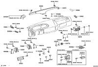 5552116040-COVER, RADIO TUNER OPENING