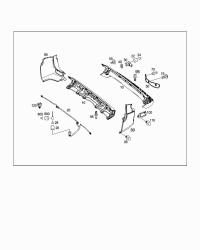 9068803171-BAR, REAR BUMPER