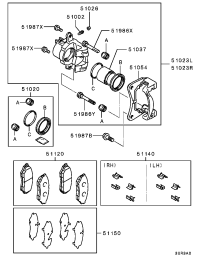 MR475454-SHIM KIT,FR BRAKE