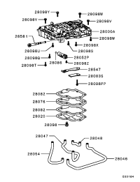 MR470838-OIL FILTER,A/T VALVE