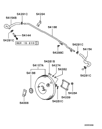 MR370642-BOOSTER ASSY,BRAKE
