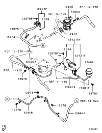 MR160676-VALVE,EMISSION SOLENOID
